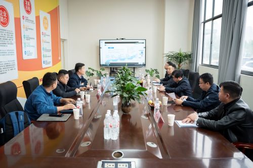 热烈欢迎襄城县代表团莅临信为总公司纳维加特郑州工厂